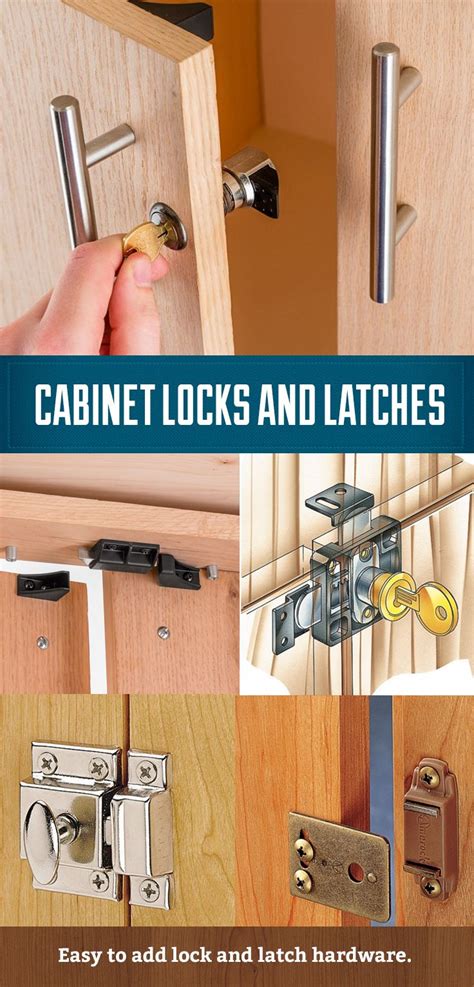 inside cabinet door latch